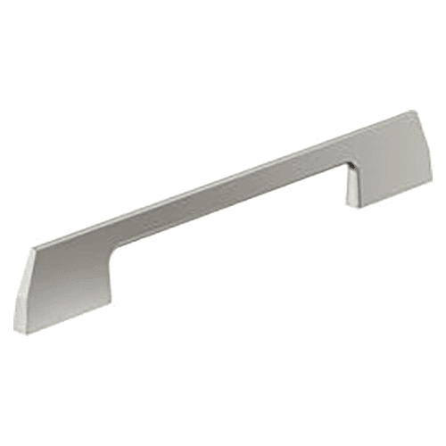 6-5/16" Angle Cabinet Pull, Satin Nickel