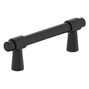 3" Destine Cabinet Pull, Matte Black
