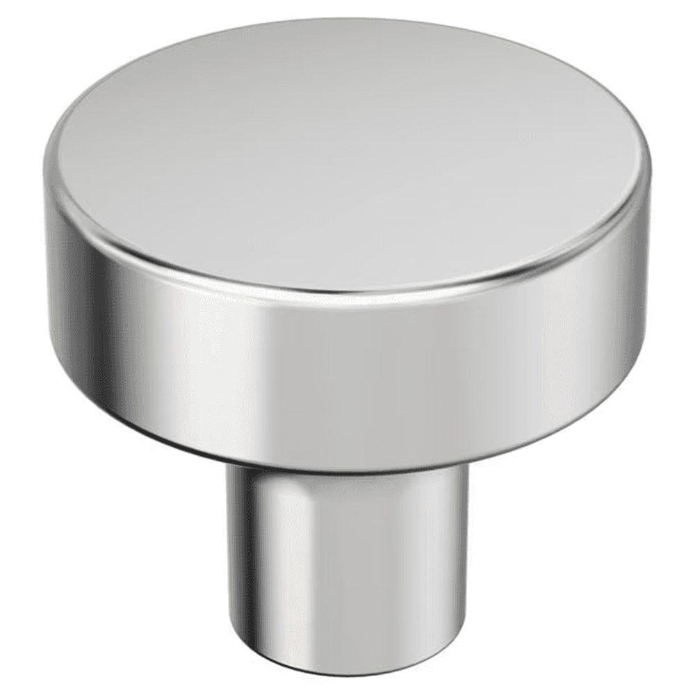 1-1/4" Merced Cabinet Knob, Polished Chrome