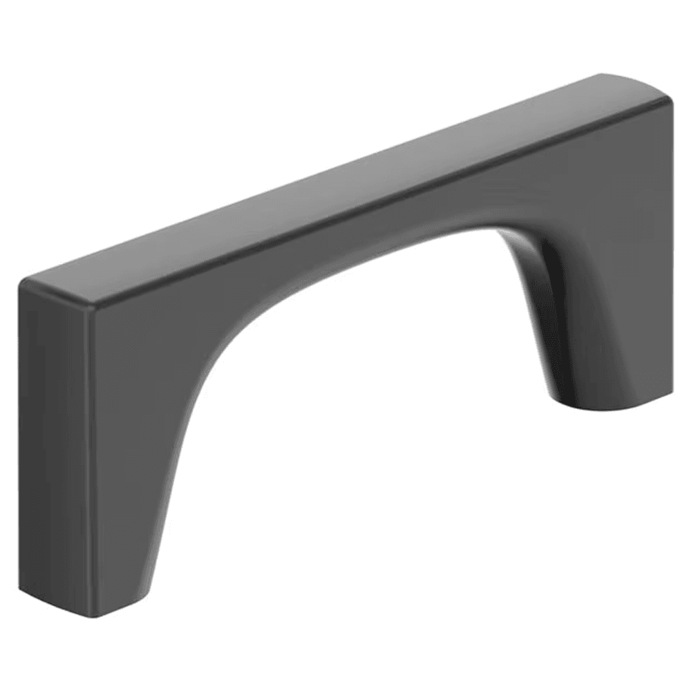 76mm Merced Cabinet Pull, Matte Black
