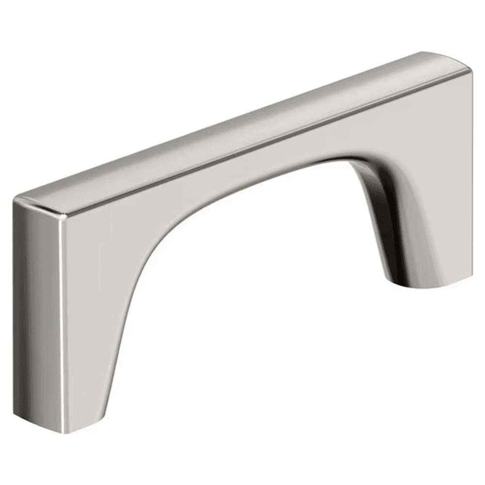 76mm Merced Cabinet Pull, Polished Nickel