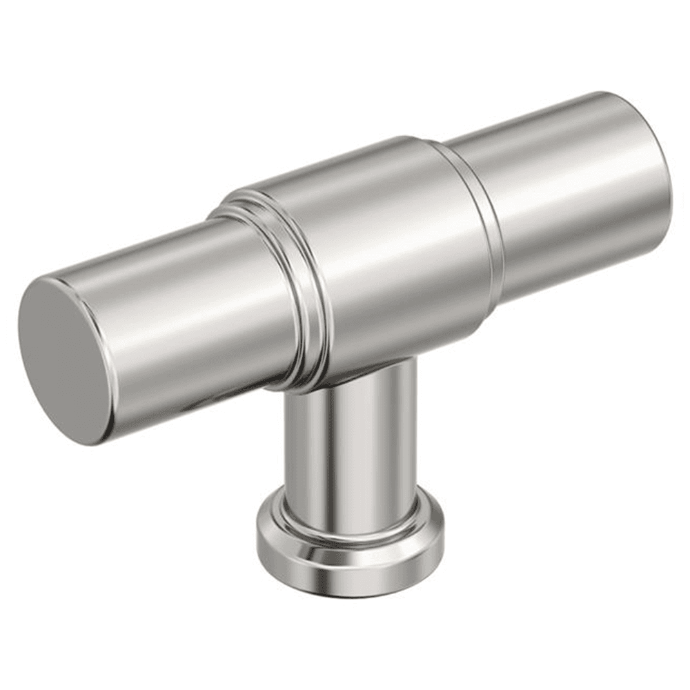 2" Faircrest Cabinet Knob, Polished Nickel