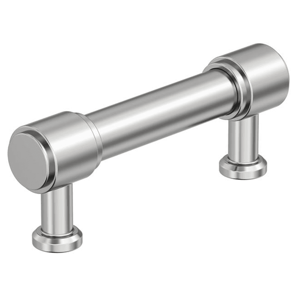 76mm Faircrest Cabinet Pull, Polished Chrome