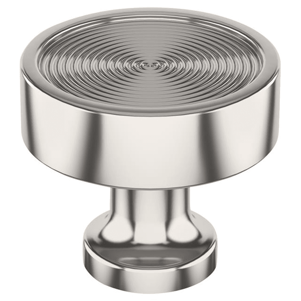 1-1/4" Dupont Circle Cabinet Knob, Polished Nickel