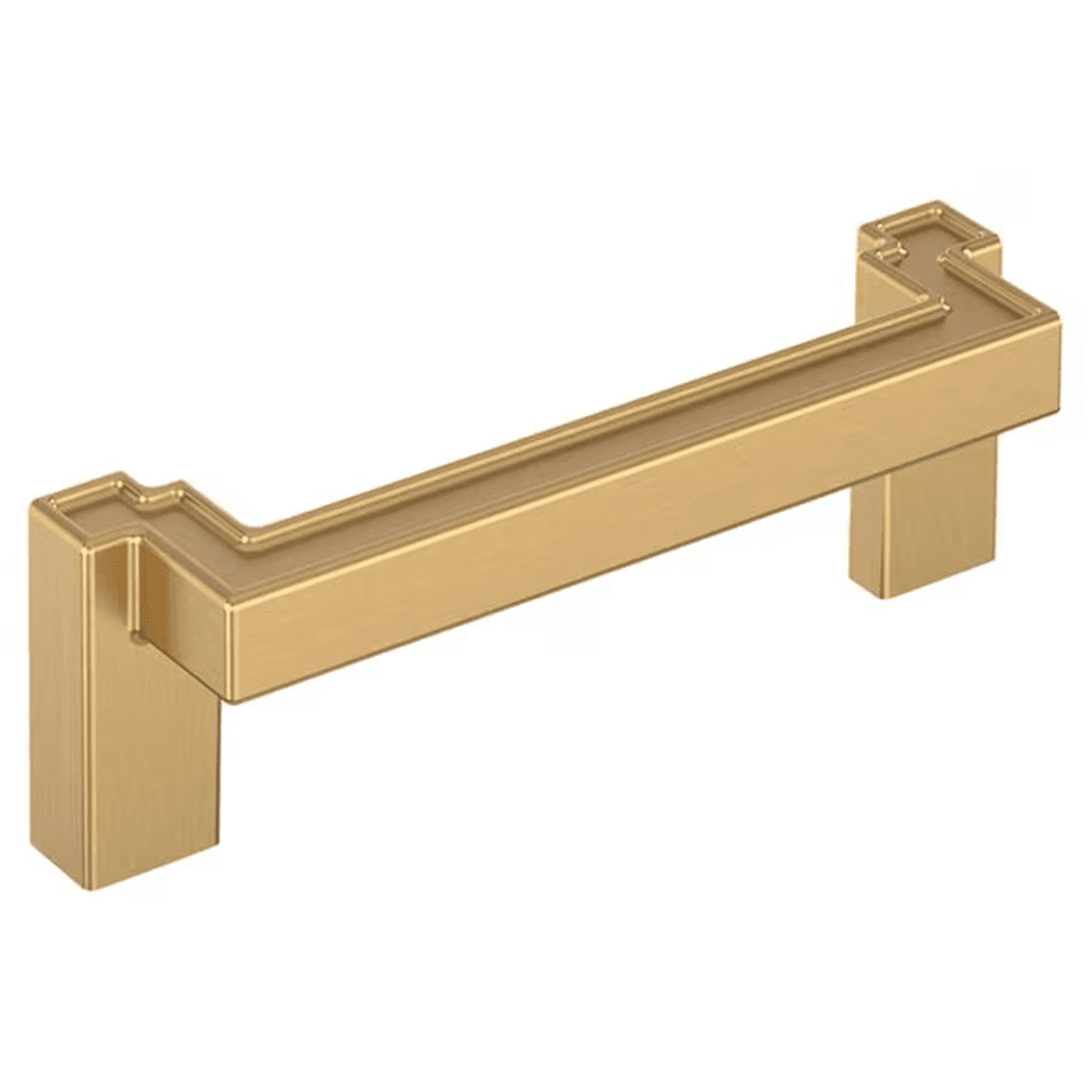 3-3/4" Rockhurst Cabinet Pull, Champagne Bronze
