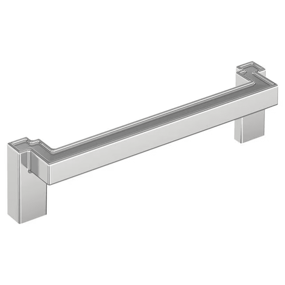 5-1/16" Rockhurst Cabinet Pull, Polished Chrome