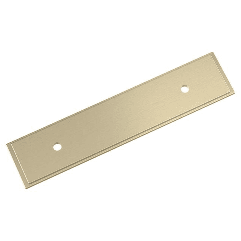 3" Maymont Pull Backplate, Golden Champagne