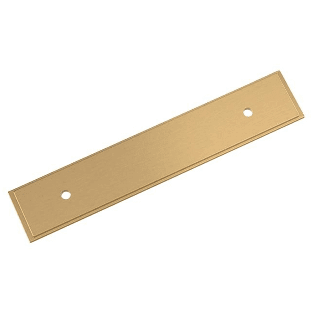 3-3/4" Maymont Pull Backplate, Champagne Bronze