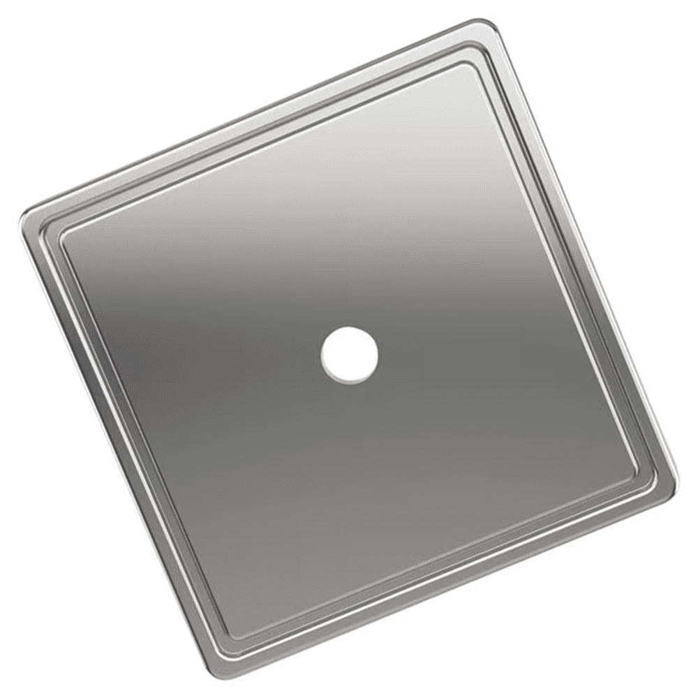 1-9/16" Thoreau Knob Backplate, Polished Chrome