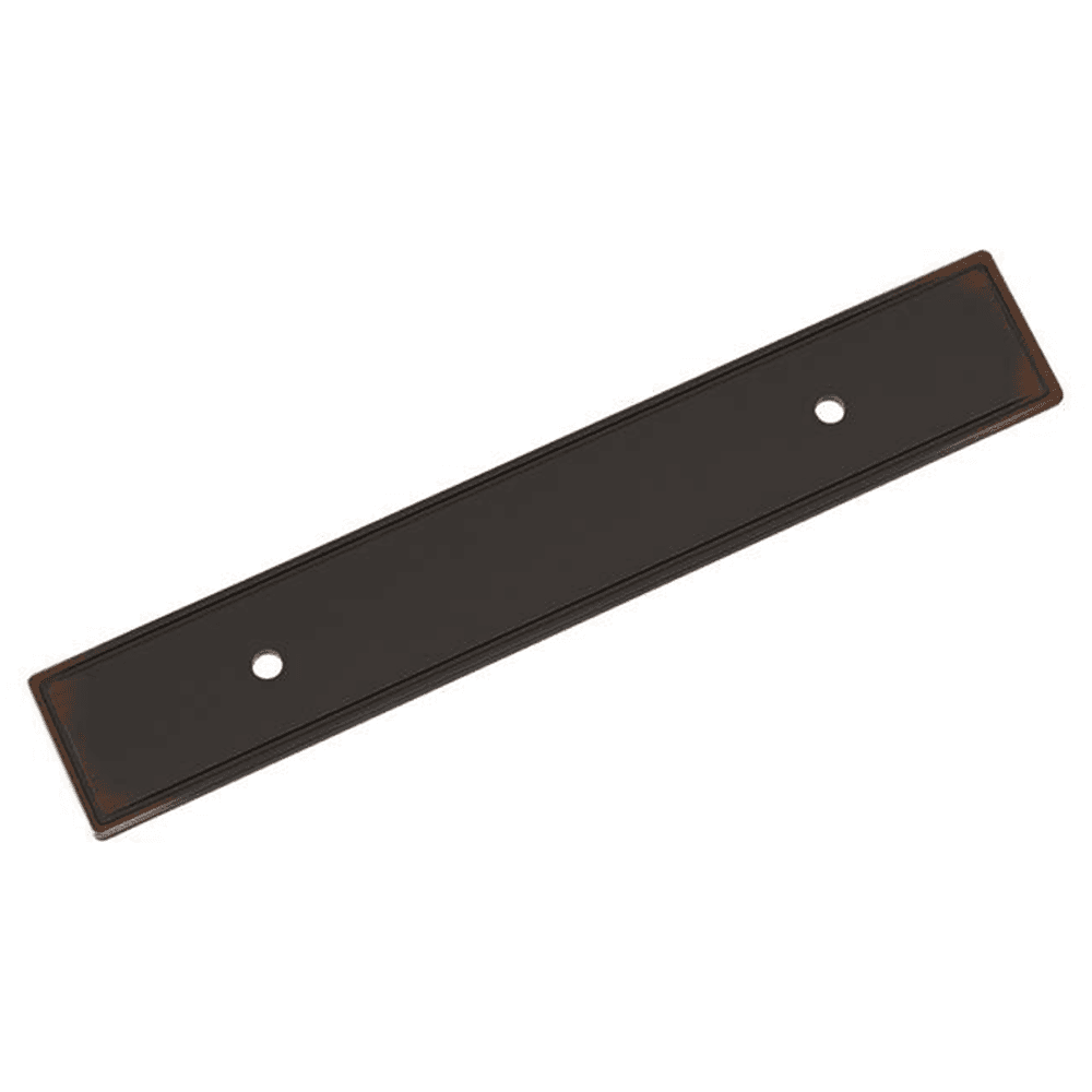 3-3/4" Thoreau Pull Backplate, Oil-Rubbed Bronze