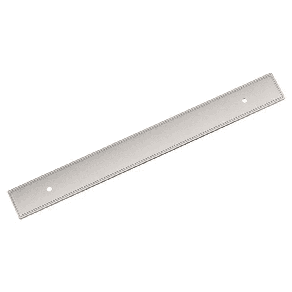 192mm Thoreau Rectangle Backplate, Polished Nickel