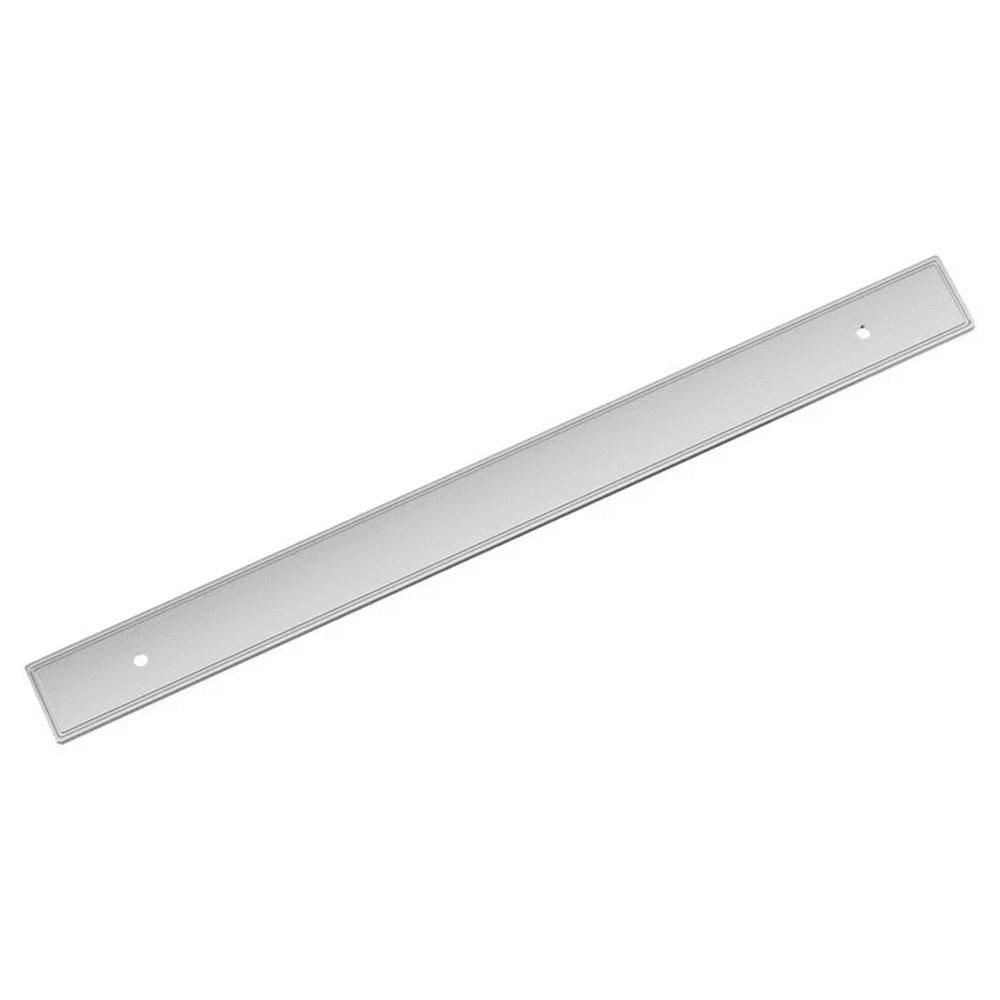 256mm Thoreau Rectangle Backplate, Polished Chrome