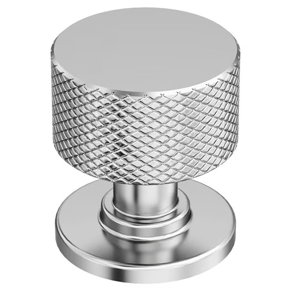 1-1/8" Balata Cabinet Knob, Polished Chrome