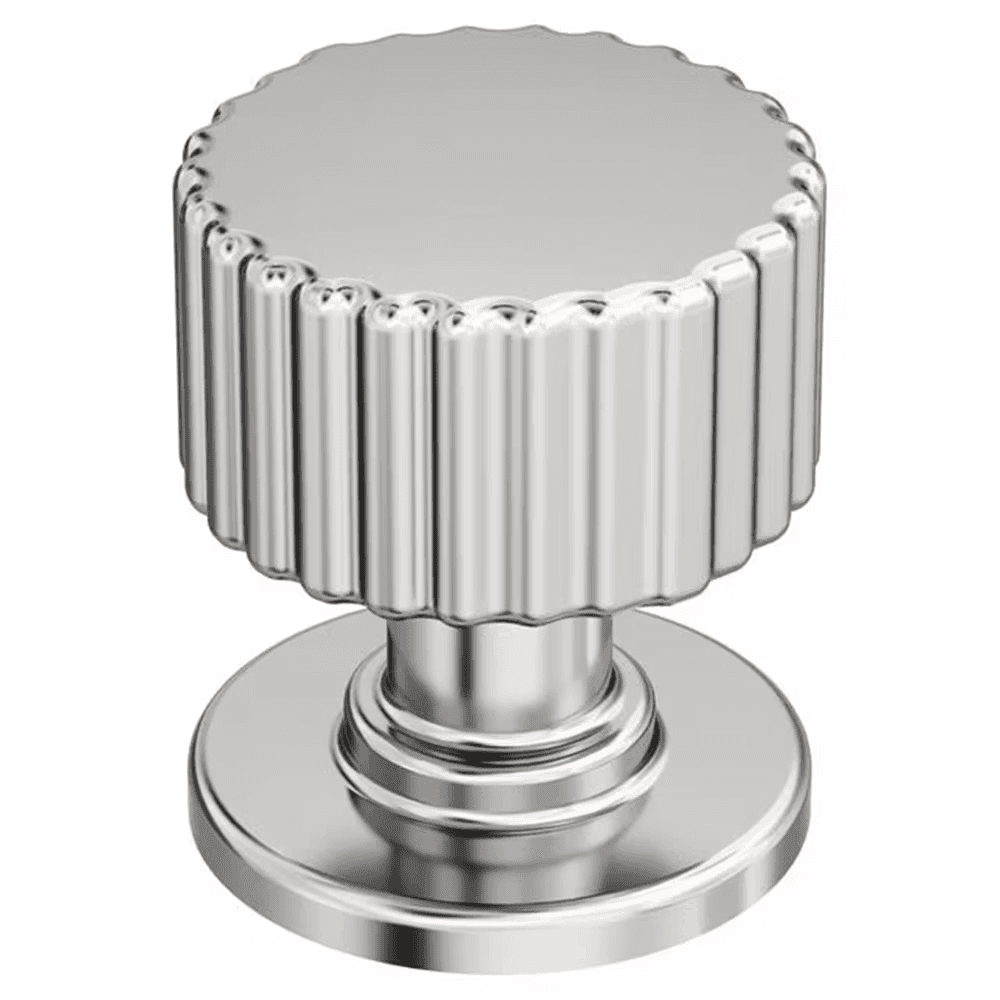 1-1/8" Ballard Cabinet Knob, Polished Nickel