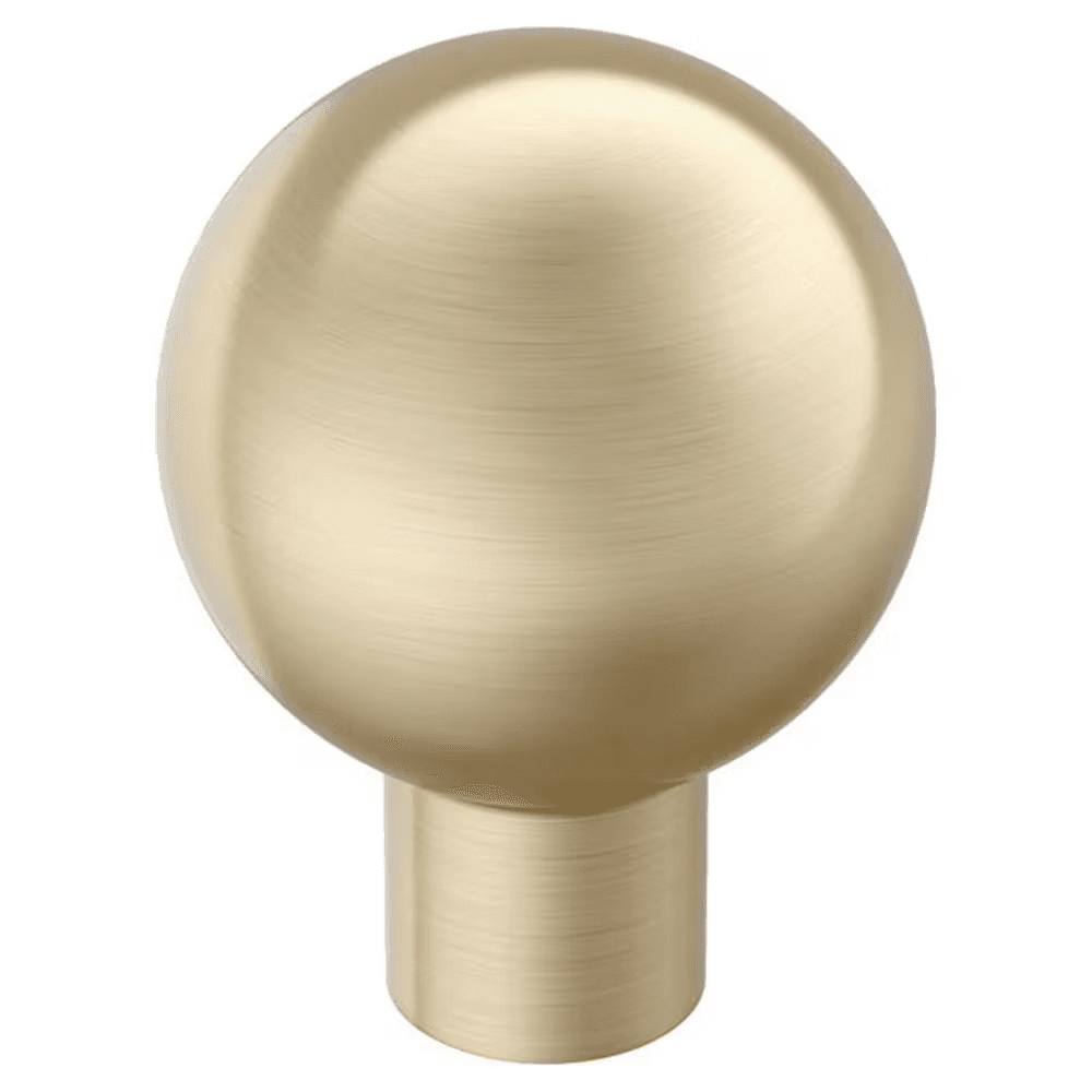 1-1/8" Coble Cabinet Knob, Golden Champagne