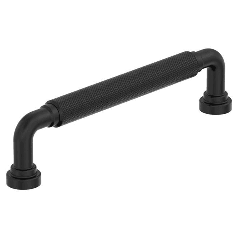 5-1/16" Collet Cabinet Pull, Matte Black