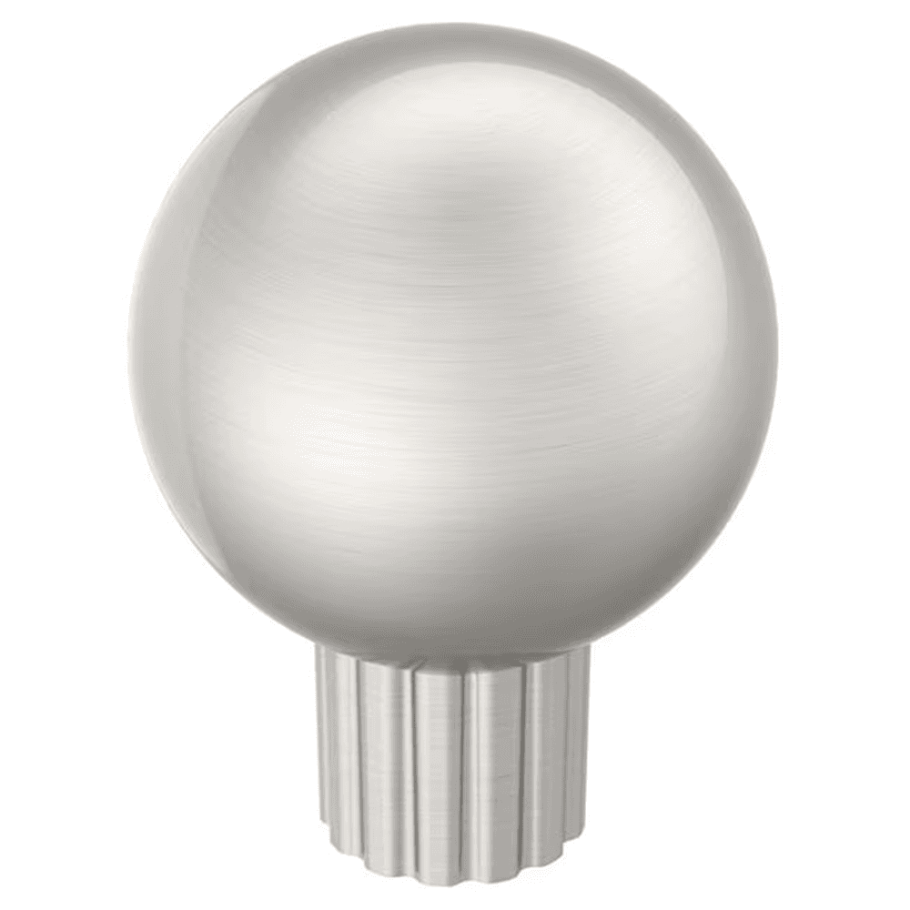 29mm Cowrie Cabinet Knob, Satin Nickel
