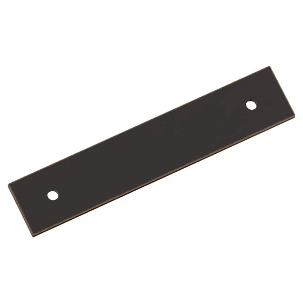 96mm Ladera Rectangle Cabinet Pull Backplate, Oil-Rubbed Bronze
