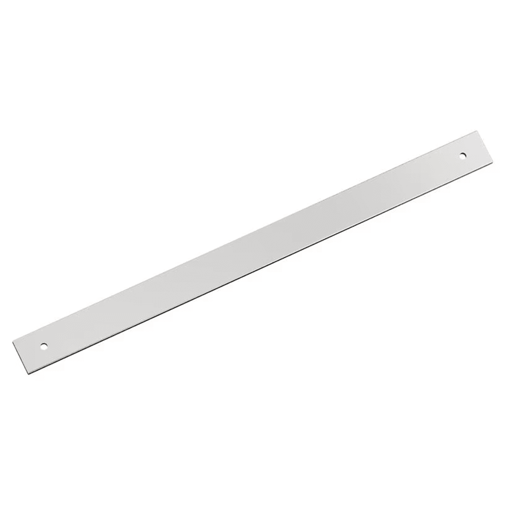 320mm Ladera Rectangle Cabinet Pull Backplate, Polished Chrome