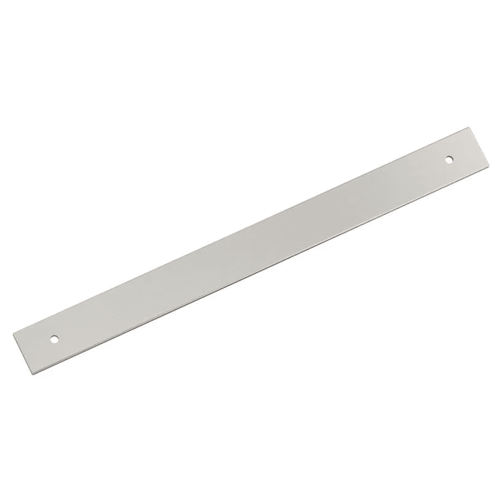 305mm Ladera Rectangle Appliance Pull Backplate, Satin Nickel