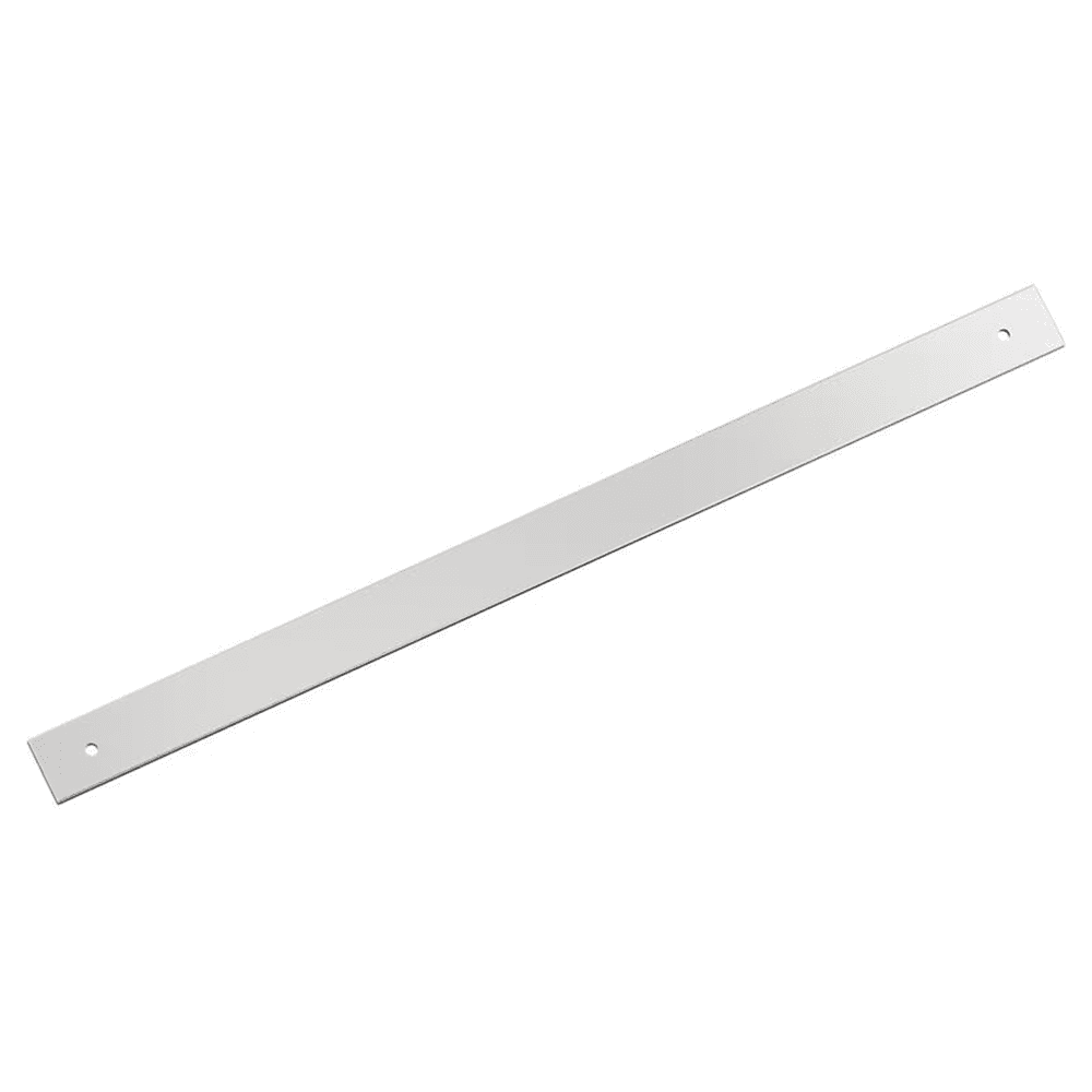 457mm Ladera Rectangle Appliance Pull Backplate, Polished Chrome