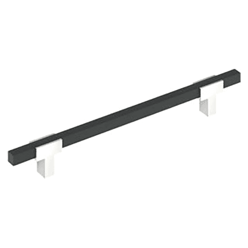 12" Urbanite Appliance Pull, Polished Chrome/Matte Black