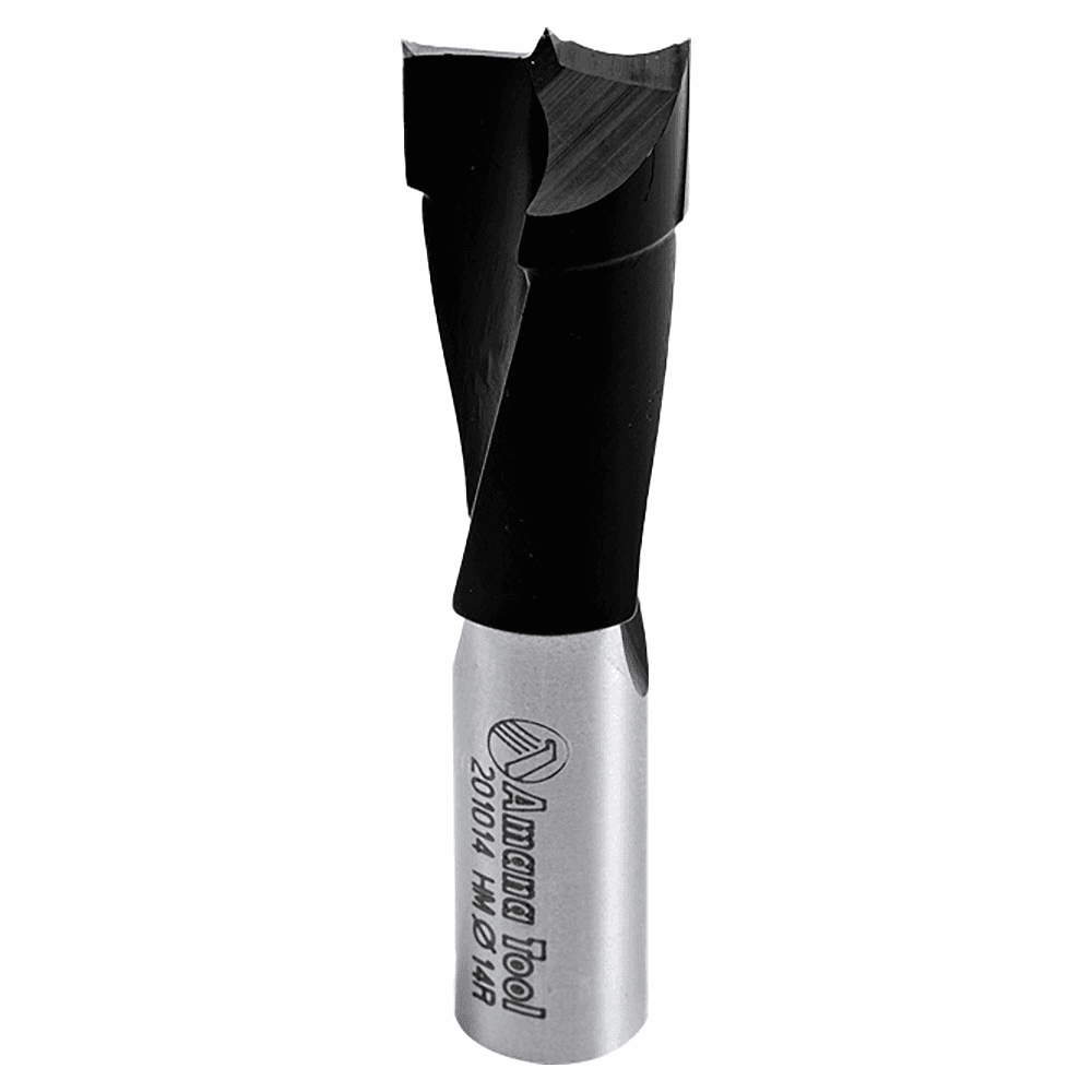 14mm x 57mm Brad Point Boring Bit, Right Hand, 10mm Shank
