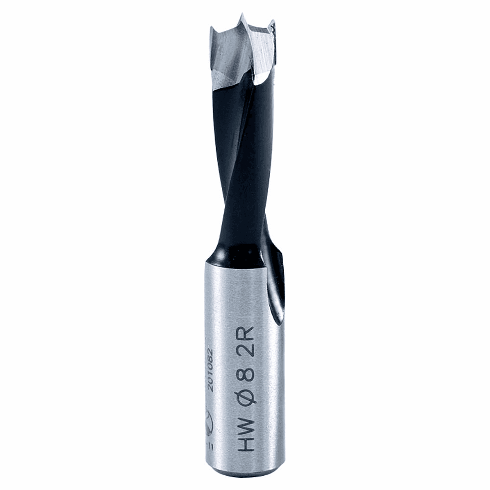 8.2mm x 57mm Brad Point Boring Bit, Right Hand, 10mm Shank
