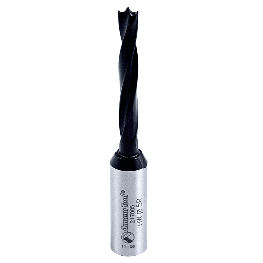 5mm x 70mm Dowel Drill Brad Point Boring Bit, Right Hand, 10mm Shank