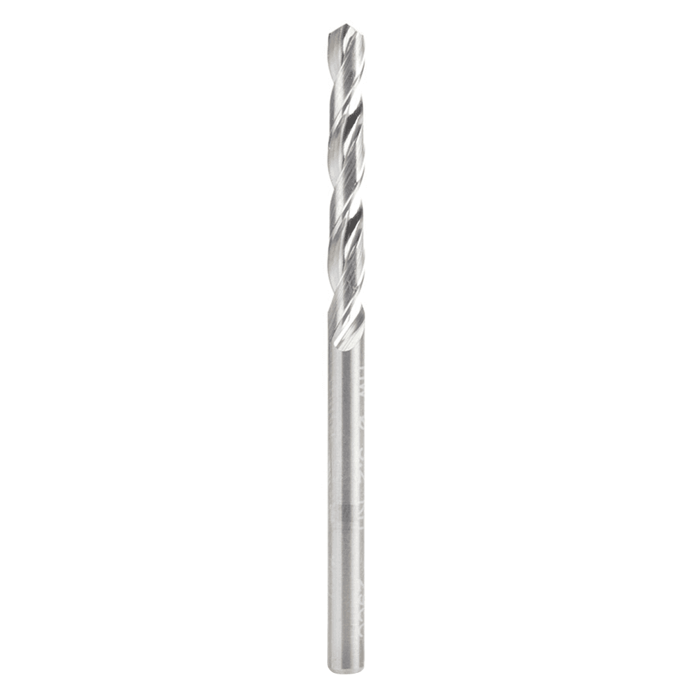 3.2mm x 55mm V-Point Drill Bit, Right Hand, 3.2mm Shank