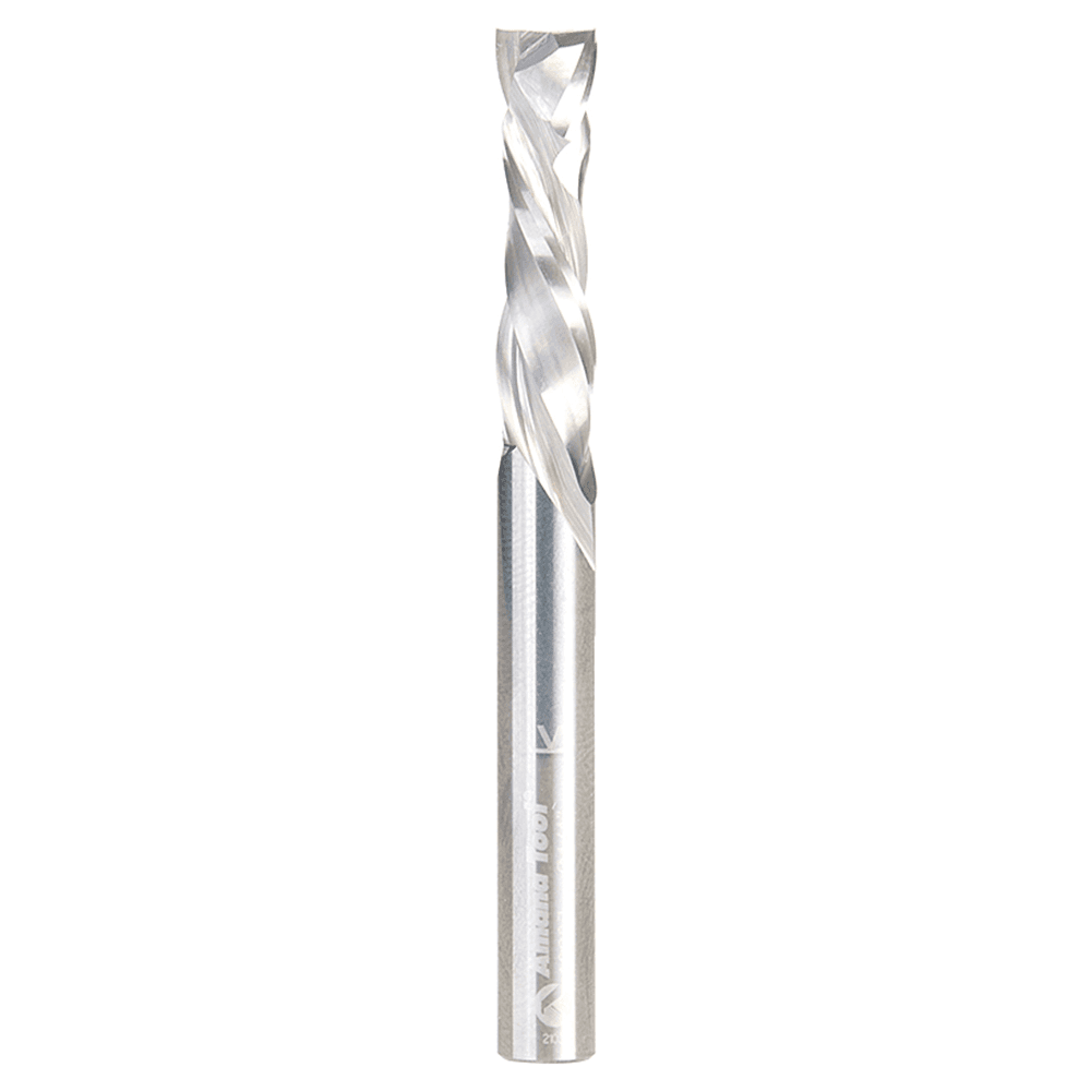 1/4" Dia x 1" CNC Solid Carbide Compression Spiral Bit, 2 Flute, 1/4" Shank