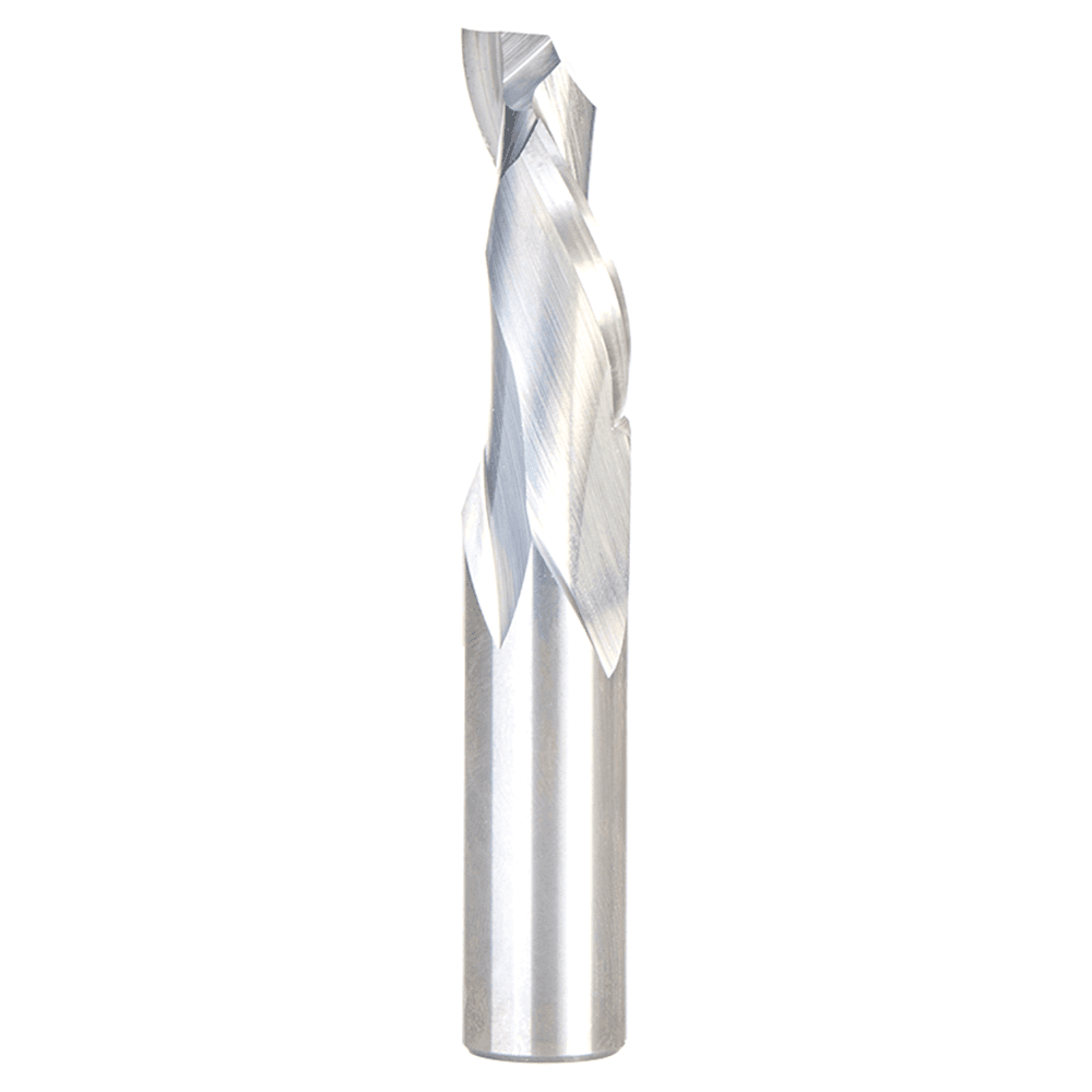 1/2" Dia x 1-1/8" CNC Solid Carbide Compression Spiral Bit, 1 Flute, 1/2" Shank