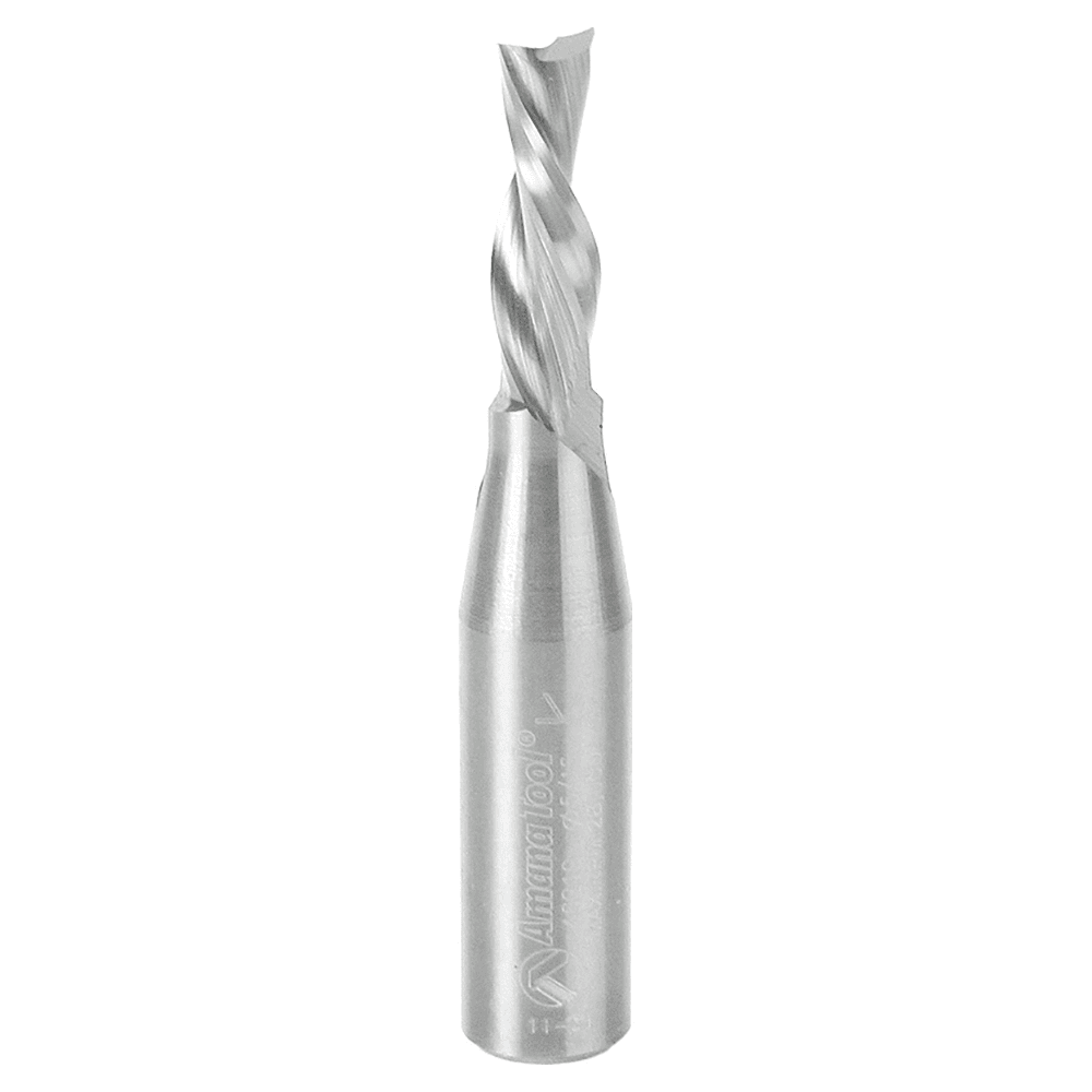 5/16" x 3" Down-Cut Spiral Plunge Bit, 2-Flute, 1/2" Shank
