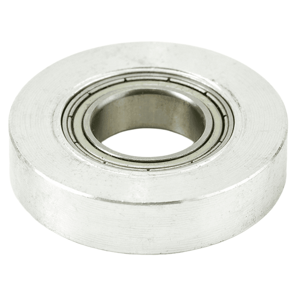 Metric Steel Ball Bearing Guide 1-1/2" Overall Dia x 15mm Inner Dia x 11/32" Height