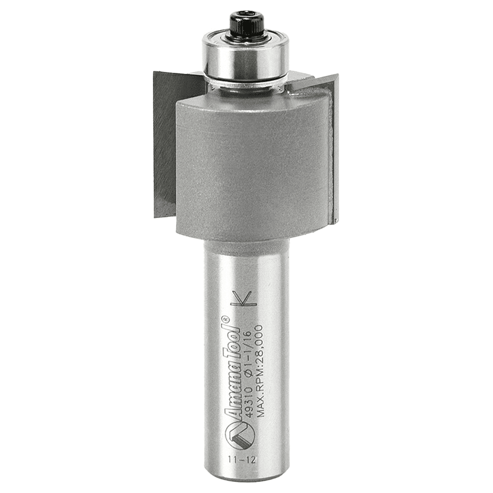 1-1/16" Dia x 7/8" Special Rabbet Bit, 2 Flute, 1/2" Shank