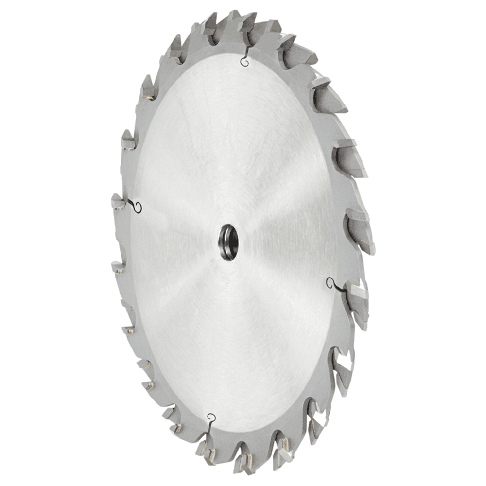 8" Dia x 2 x 20 Teeth Carbide Tipped Adjustable ACM Scoring Set, 5/8 Bore Saw Blade