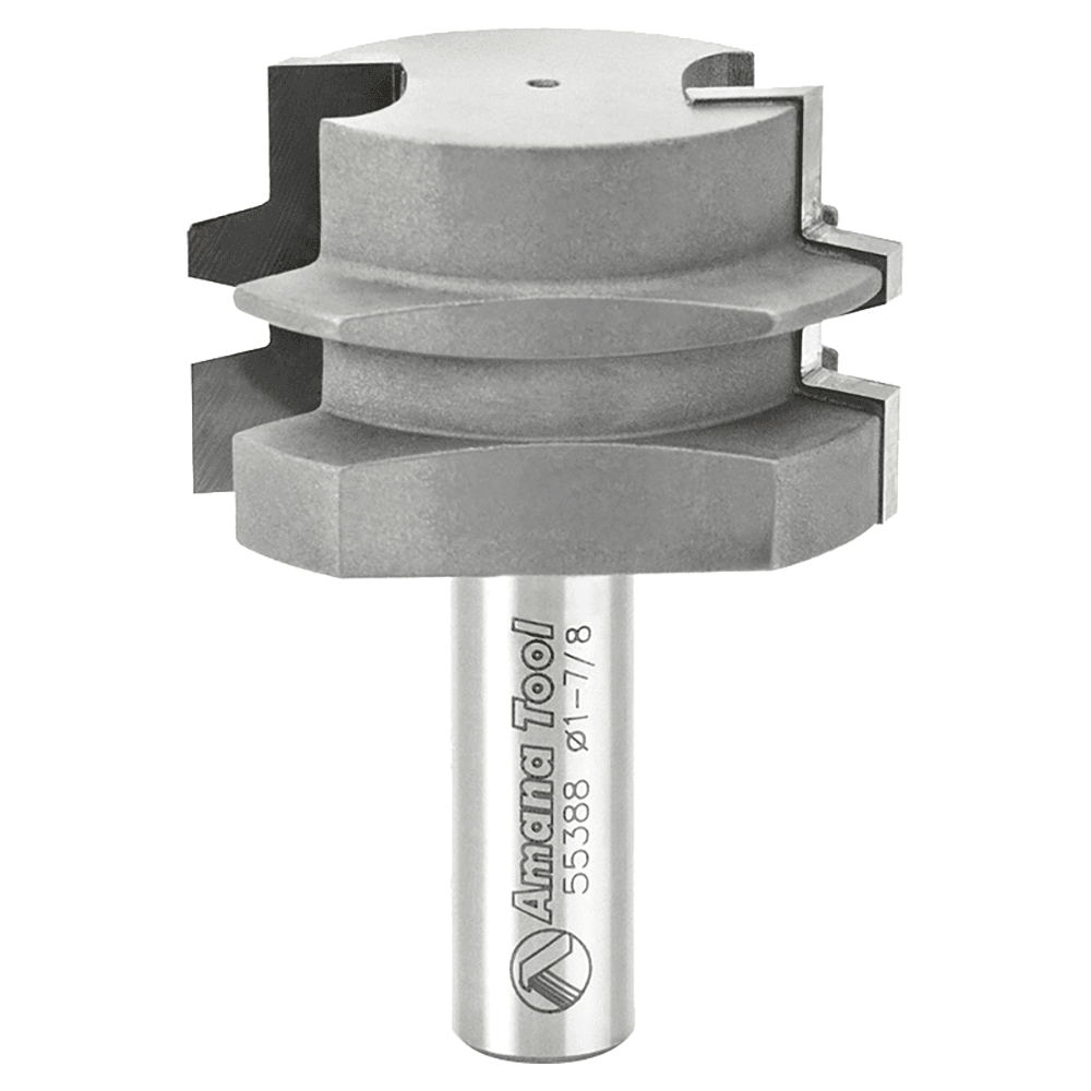 1-3/32" Dia x 1/2" Carbide Tipped Glue Joint, 1/2" Shank