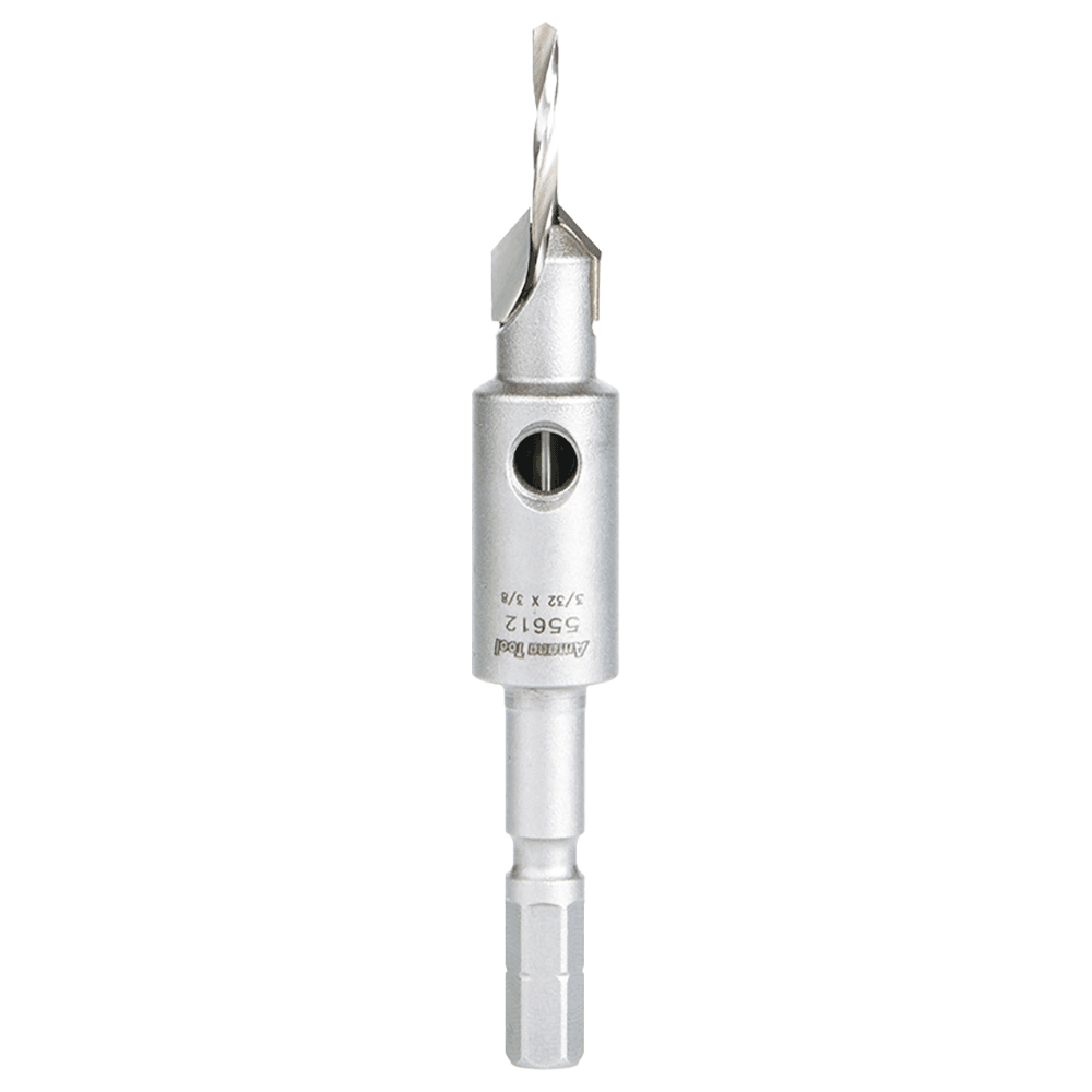 3/8" Dia x 3/32" Drill Dia 82° Carbide Tipped Countersink for Festool CENTROTEC System