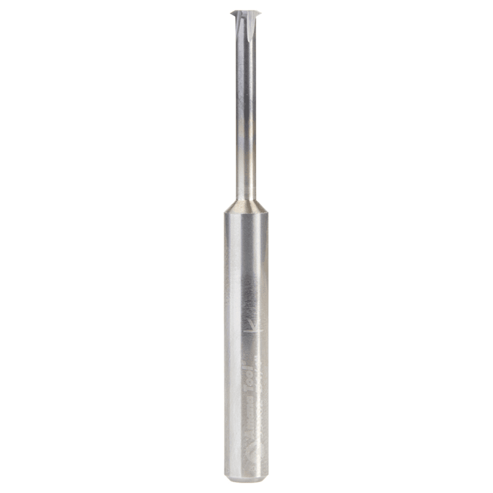 0.18" x 1" AlTiN Coated Solid Carbide CNC Single Form Thread Mill Bit, 4-Flute, 1/4 Shank