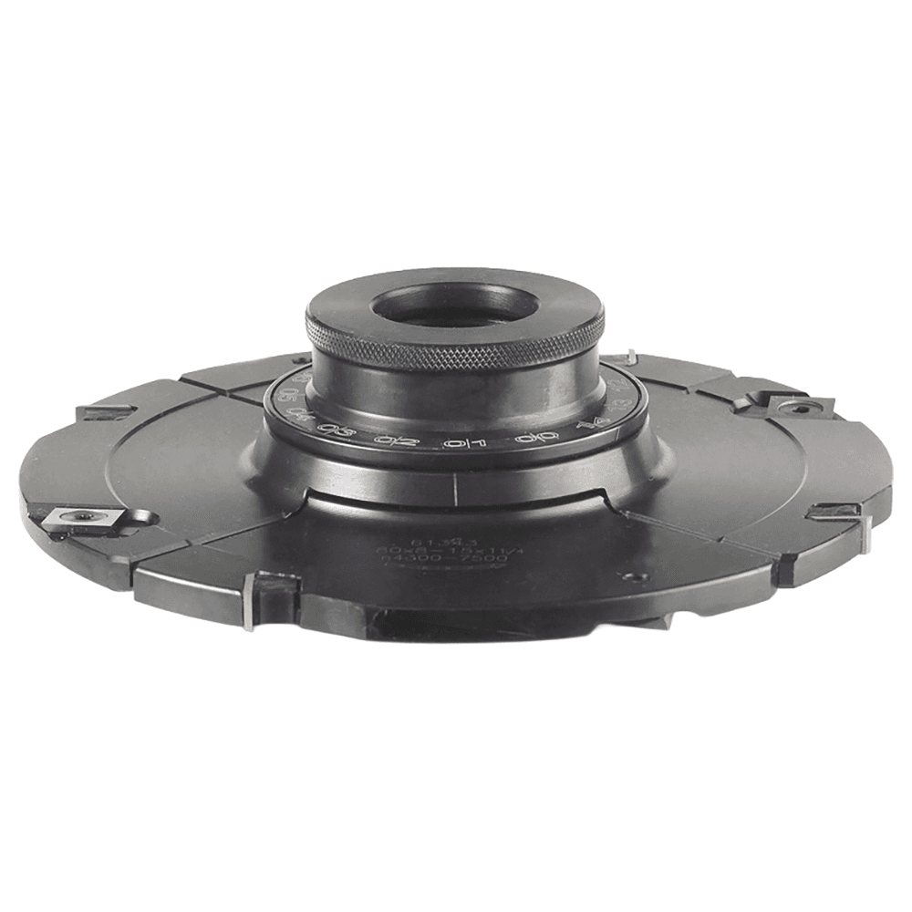 180mm x 8mm - 15mm x 1-1/4" Bore Insert Carbide Adjustable Groove with Scorer/Ring Nut