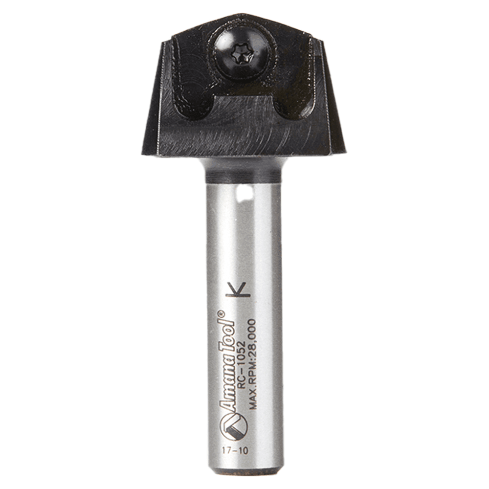 Tru Point Roundover Insert CNC System Tool Body, 1/2" Shank