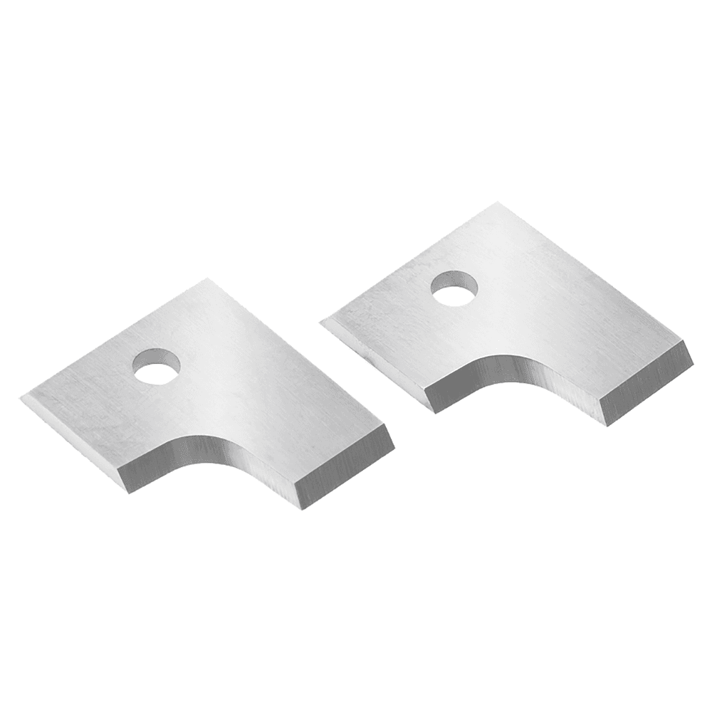 Solid Carbide Insert Knives 6mm Radius for Double Rounding/Chamfering System RC-2206 (2 Pieces)