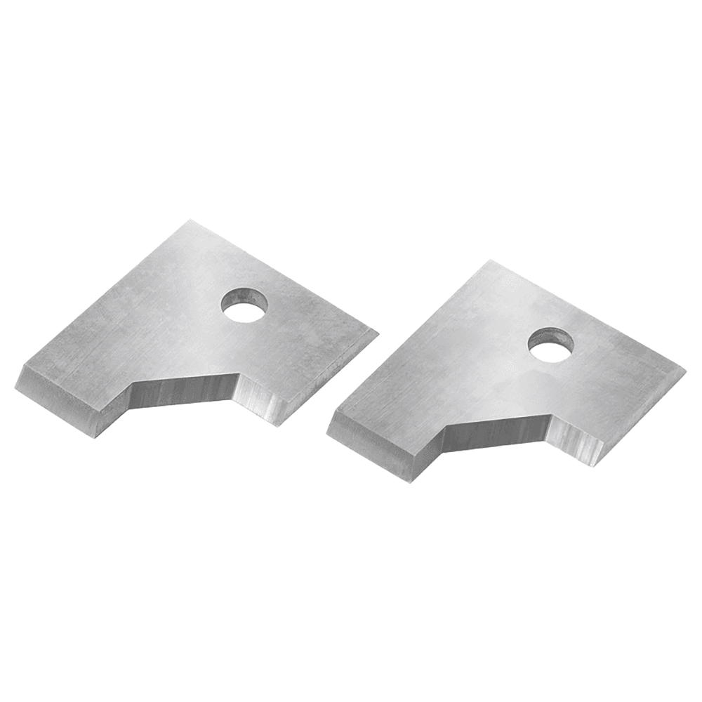 RCK-290 Solid Carbide 45° Angle Insert Knives for Double Rounding/Chamfering System RC-2212, Pair of 2