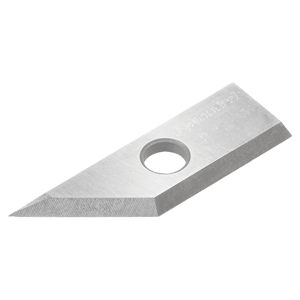 Solid Carbide V Groove Insert MDF Knife 27 x 9 x 1.5mm for RC-1045, RC-1046, RC-1108, RC-1048