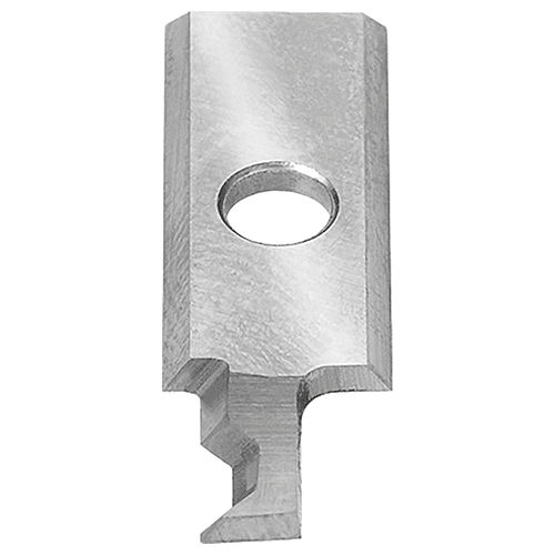 RCK-433 2.3mm - 3.3mm Solid Carbide Insert Cut/Quad Chamfer Knife for In-Groove System