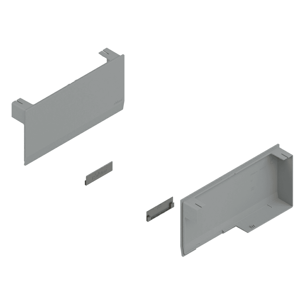 Aventos HK-Top Cover Set, Light Gray