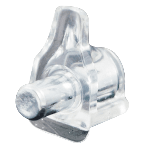 Steel Shelf Support, Clear Finish 1000/Bag