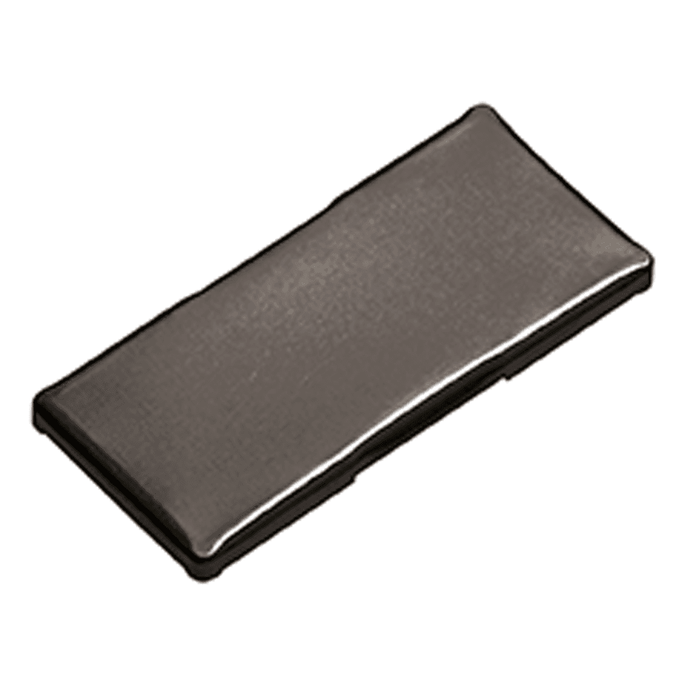 Clip Top 155° Opening Hinge Arm Plain Cover Cap for Zero Protrusion, Onyx Black