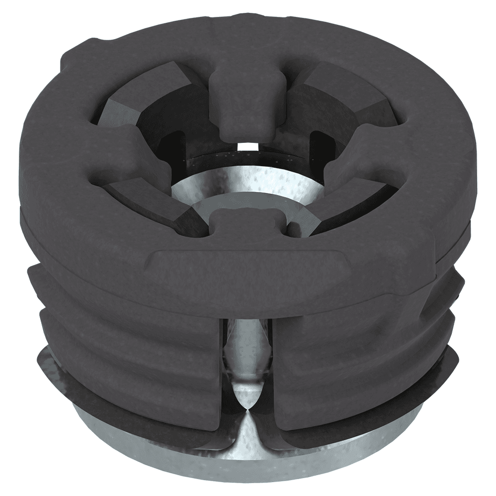 EXPANDO T-Single Split dowel, Nylon