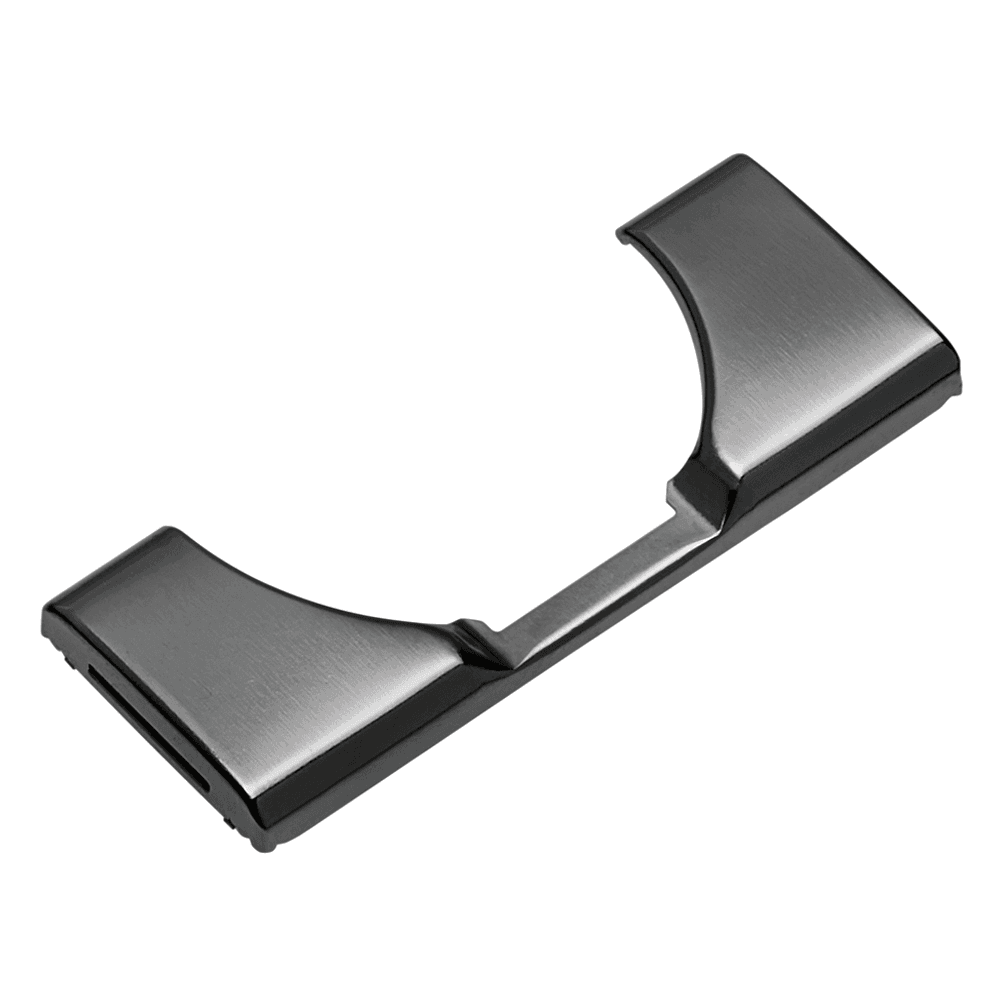 Clip Top 155° Opening Zero Protrusion Hinge Boss Cover Cap, Onyx Black